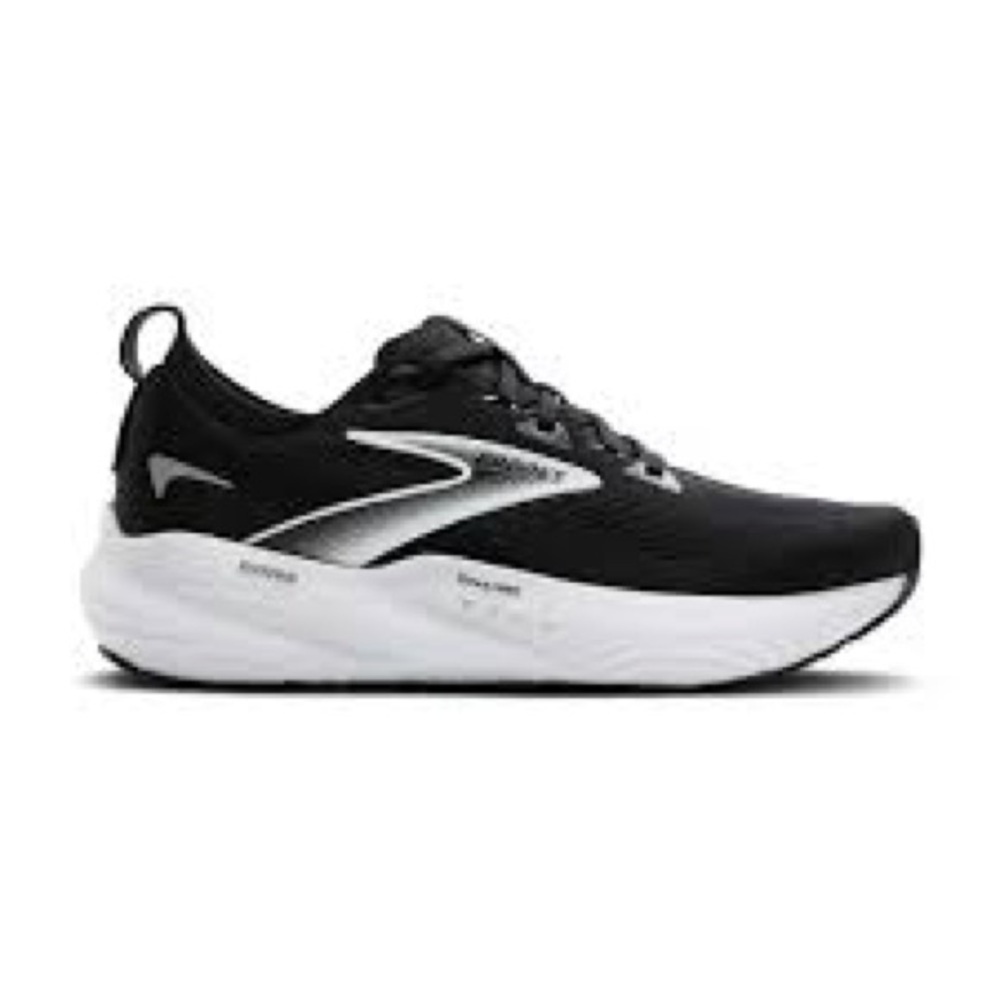 Brooks Men's Black and White Running Shoes - Picture 2 of 10